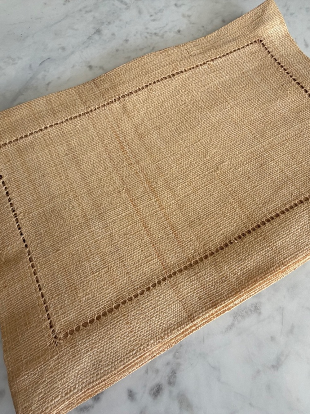 NEW! French Market Hemstitch Placemats
